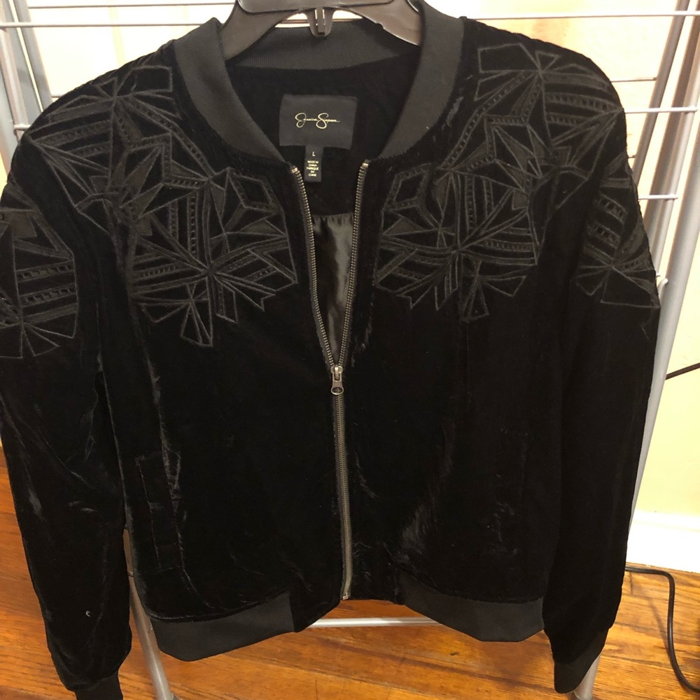 Black Velvet Jessica Simpson Jacket